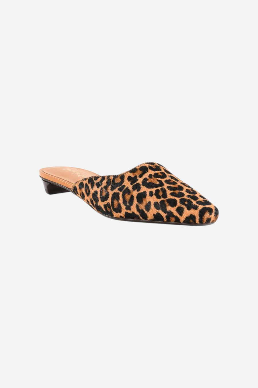 Seychelles Mocktail Mule in Leopard – back view