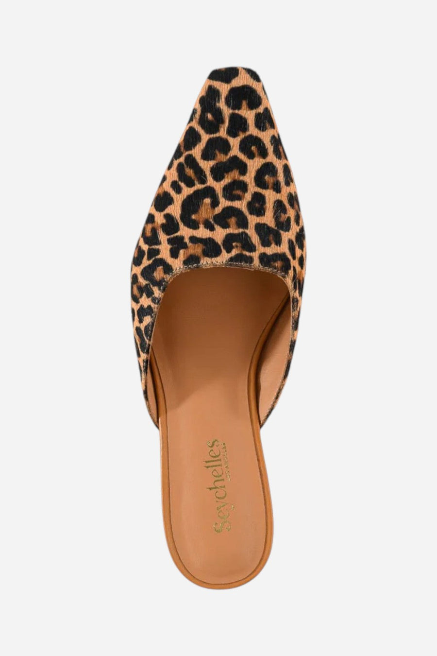 Seychelles Mocktail Mule in Leopard – detail