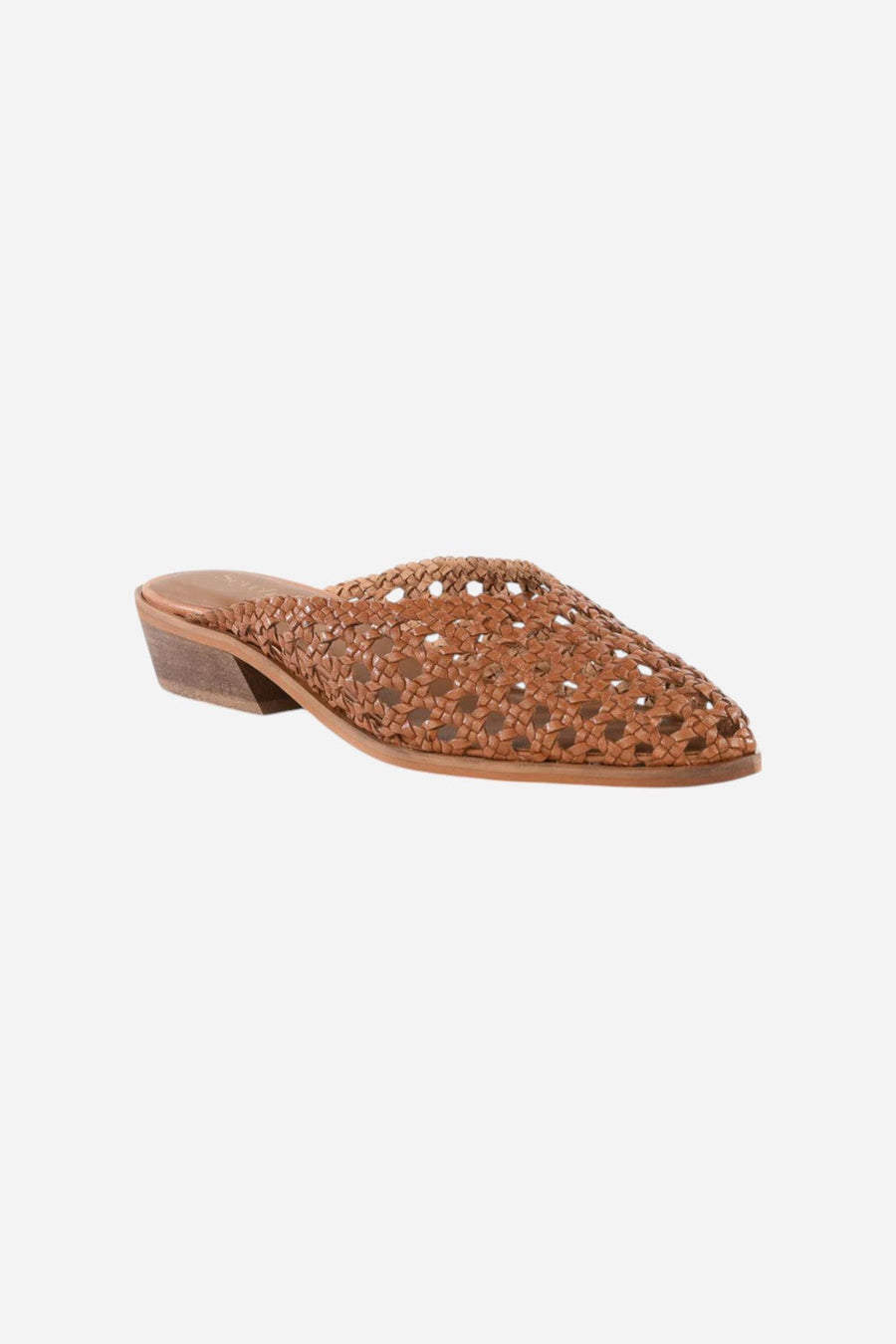 Seychelles Moonshine Mule in Tan – back view