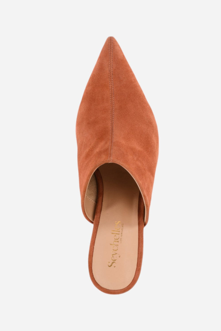 Seychelles Obsession Mule Rust – side view