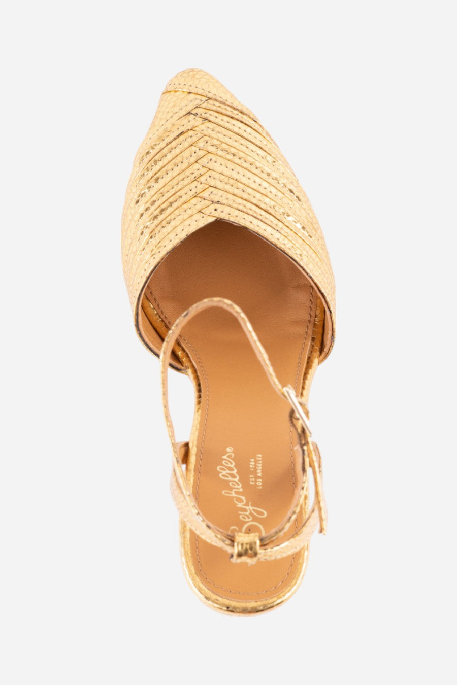 Seychelles On To The Next Heels in Gold – detail