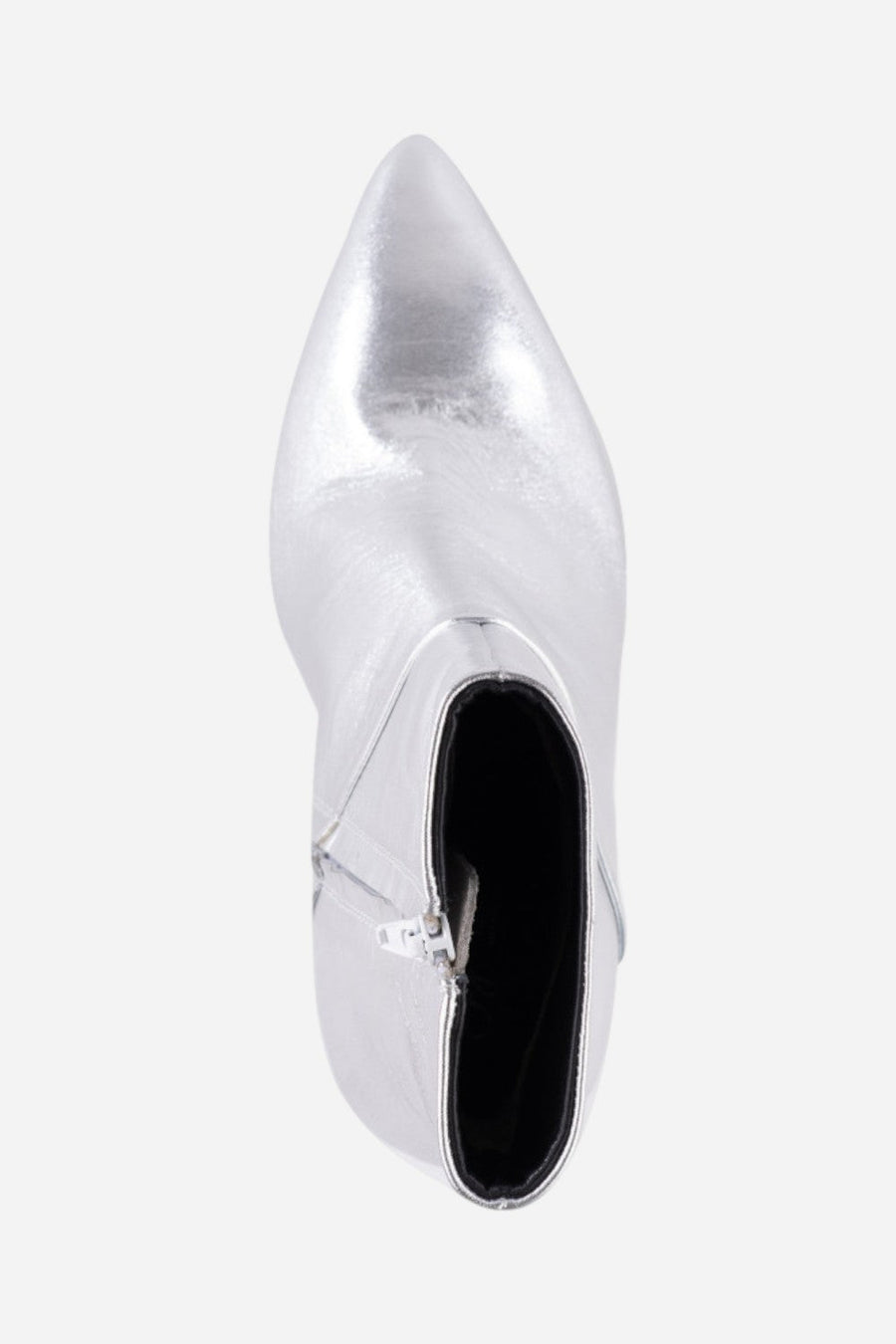 Seychelles Only Girl Bootie in Metallic Leather – detail