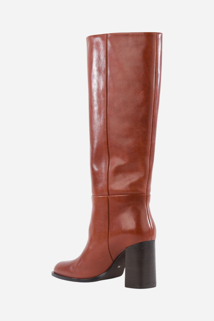 Seychelles Push to Start in Rust Leather – side view
