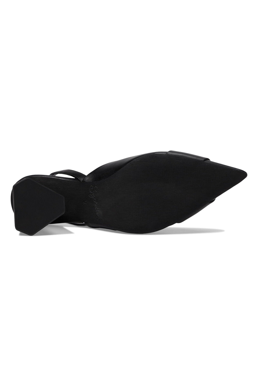 Seychelles Rumor Has It in Black Leather – detail