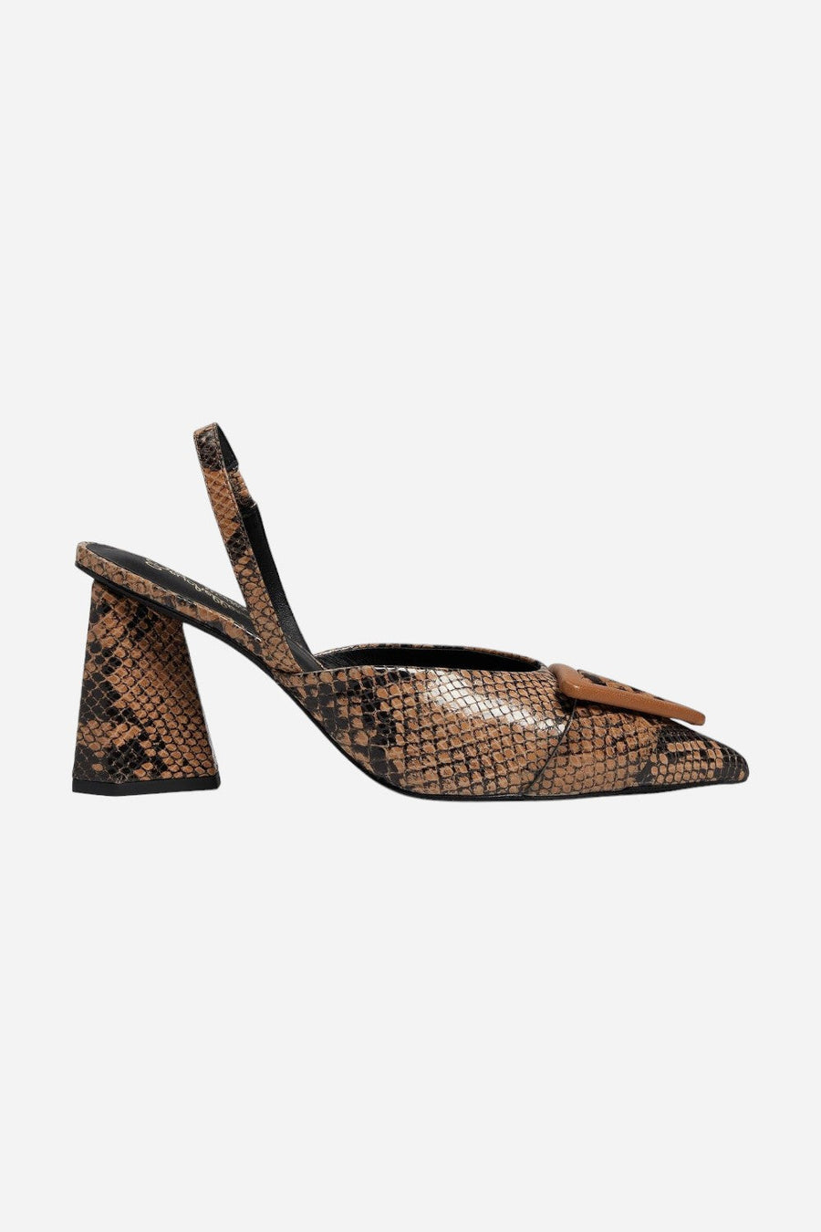 Seychelles Rumor Has It in Tan Exotic Leather – front view