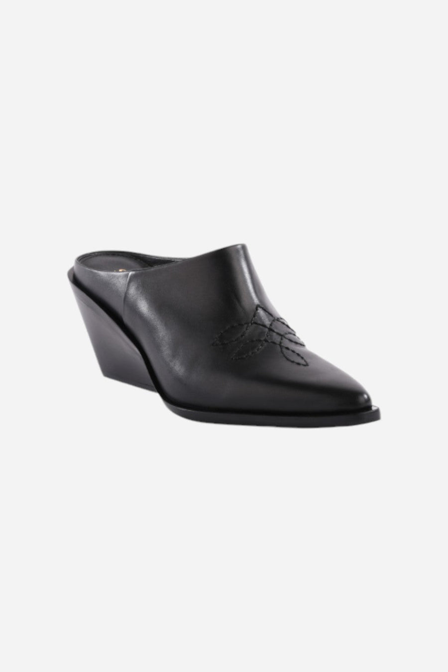 Seychelles Spirit in Black Leather – back view