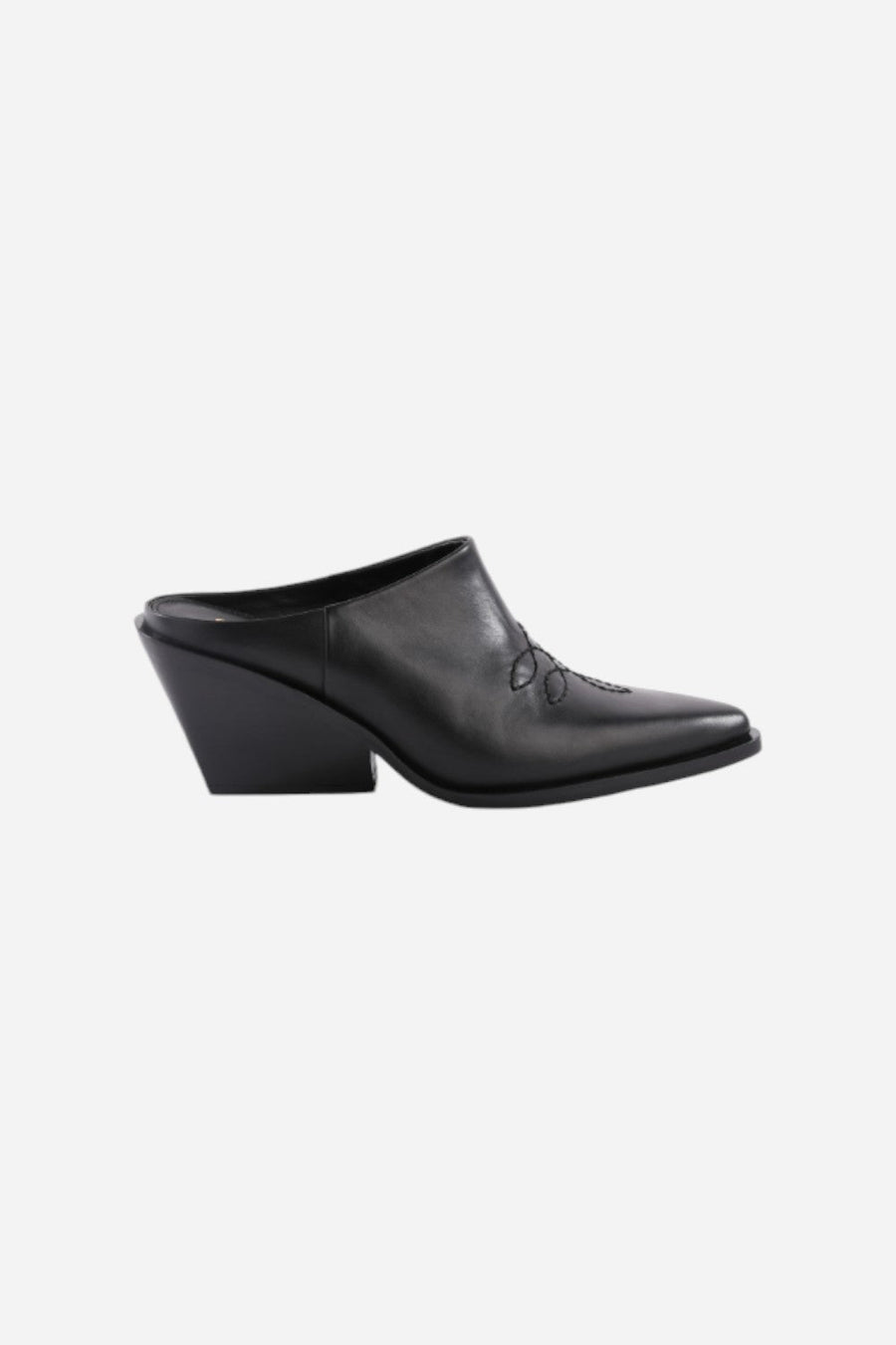Seychelles Spirit in Black Leather – front view