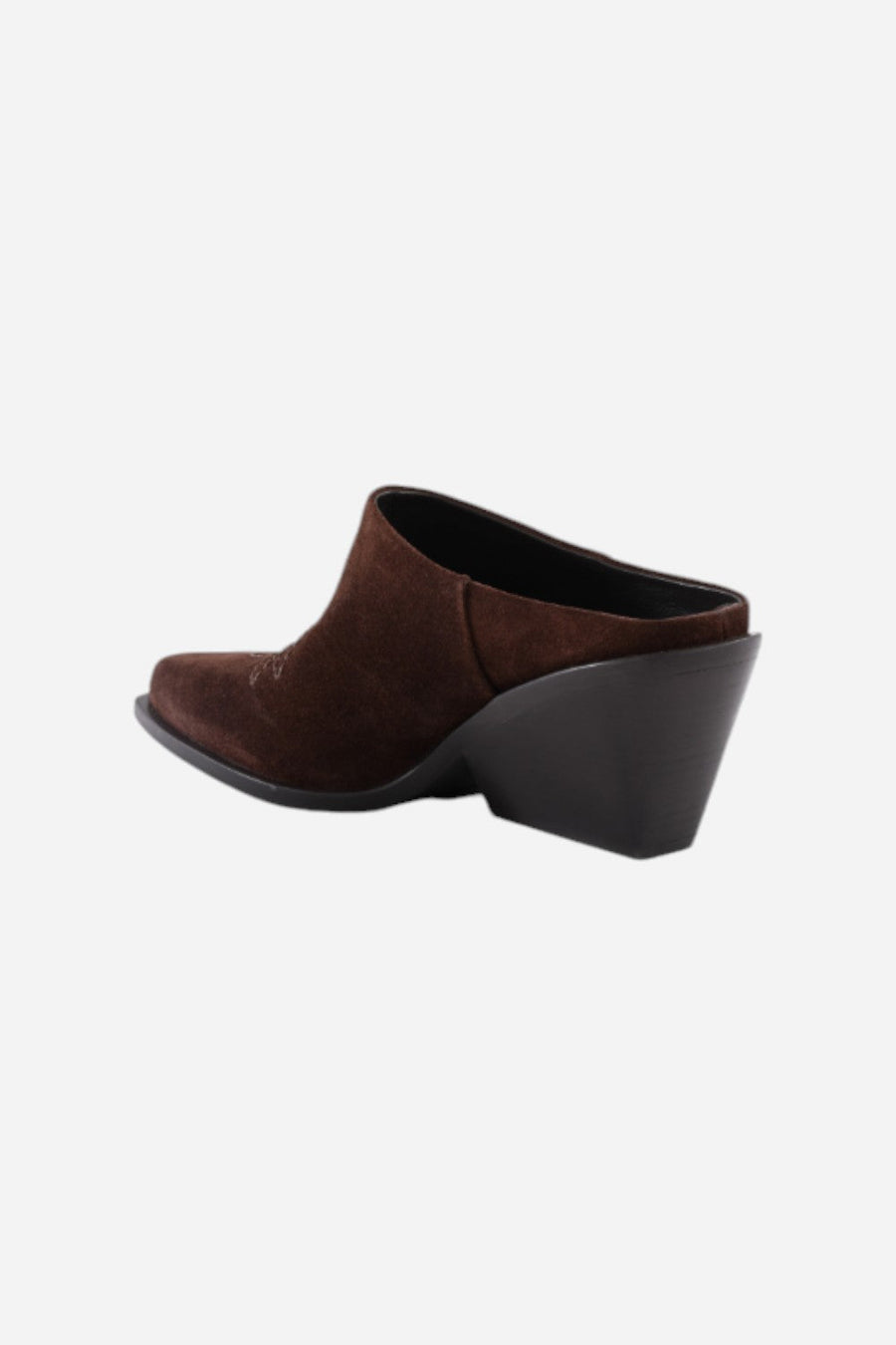 Seychelles Spirit in Suede Dark Brown – detail