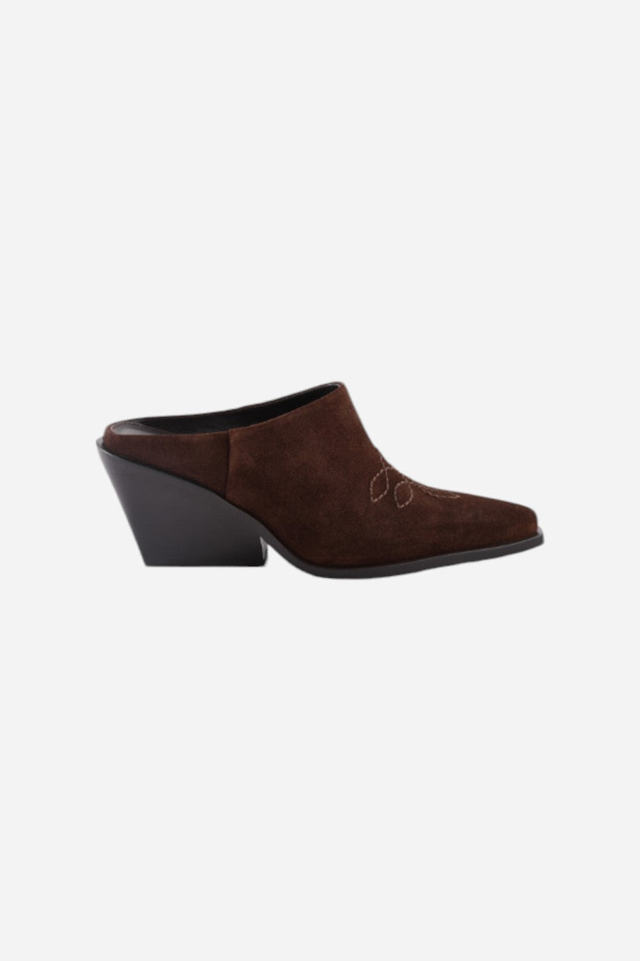 Seychelles Spirit in Suede Dark Brown – front view