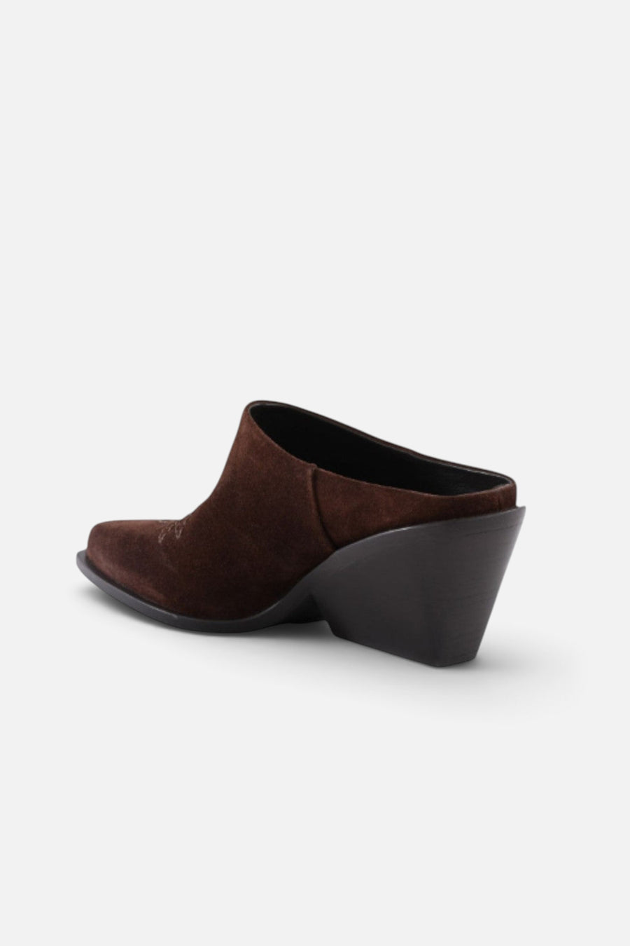 Seychelles Spirit in Suede Dark Brown – back view