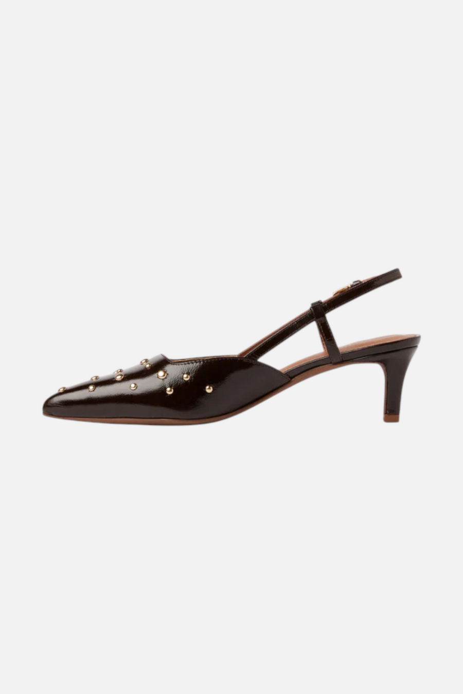 Seychelles Women's Crawford Slingback Heel in Dark Brown – back view