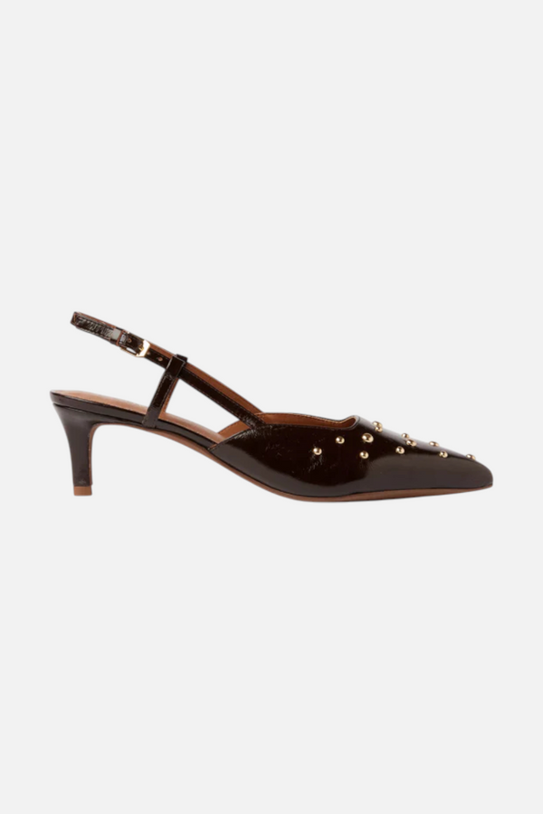 Seychelles Women's Crawford Slingback Heel in Dark Brown