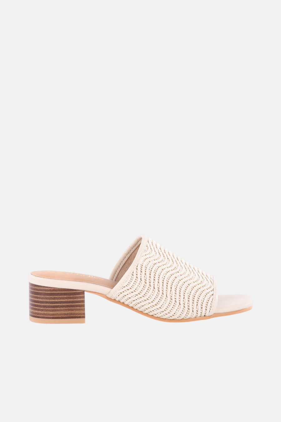 Seychelles Woven Pepper 2 in Cream – front view