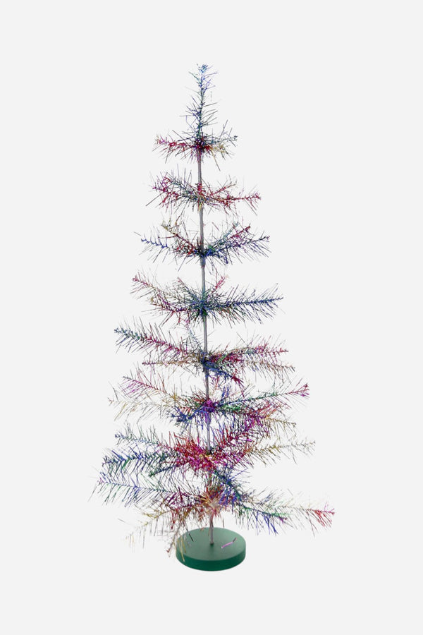Shaggy Mylar Tree Large Iridescent