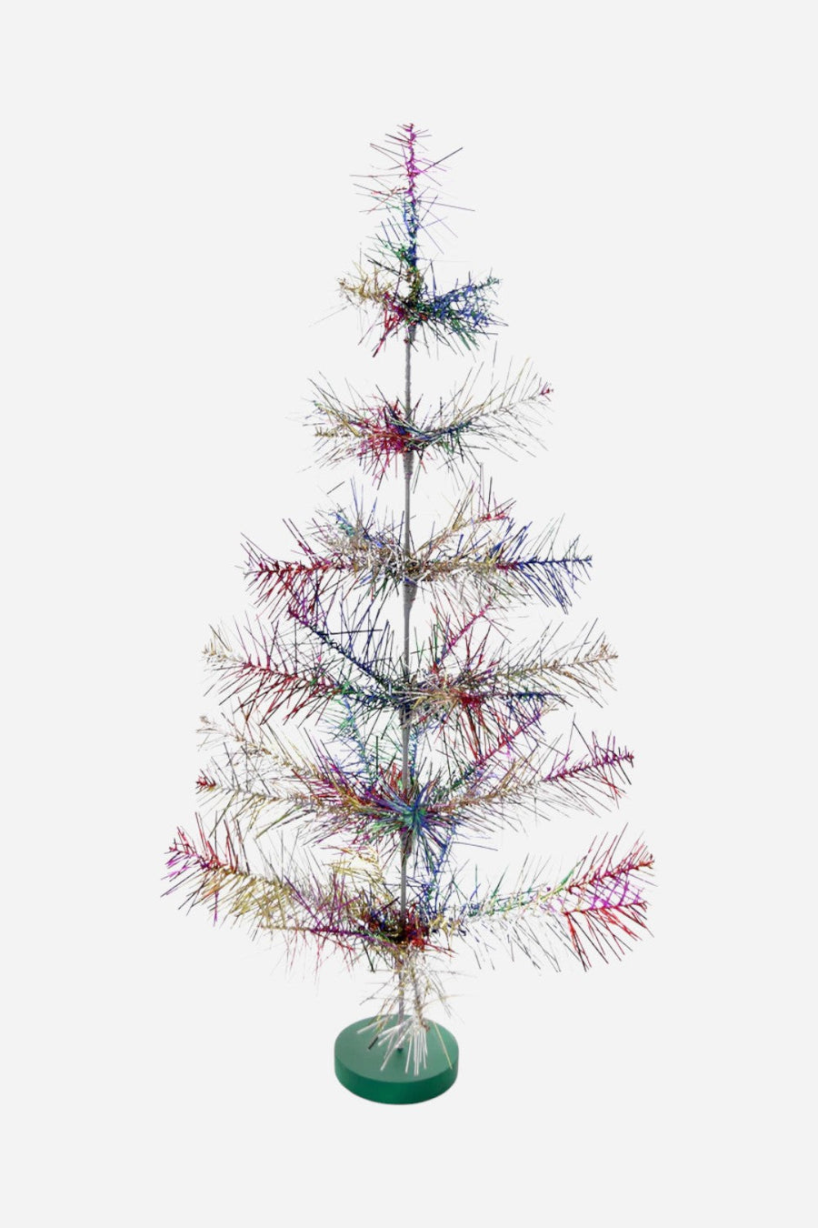 Shaggy Mylar Tree Medium Iridescent – front view