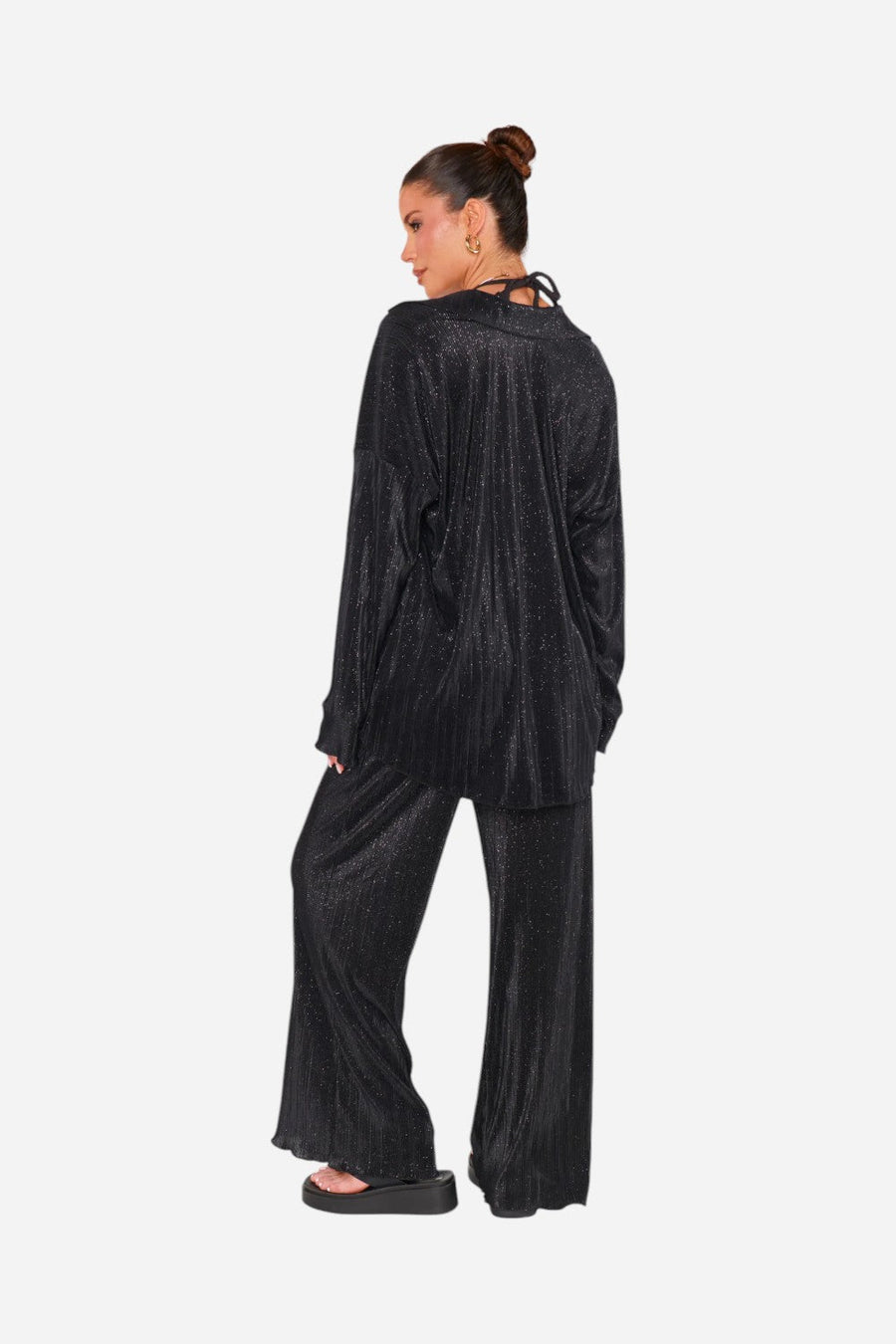 Show Me Your Mumu Everywhere Pants in Black – back view