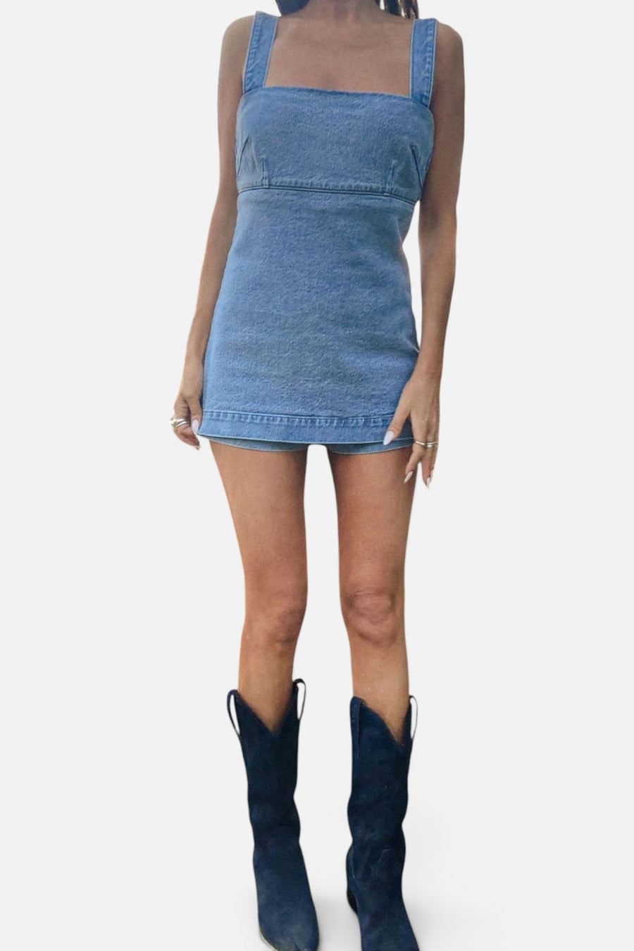 Show Me Your Mumu Rio Romper in Monsoon – back view