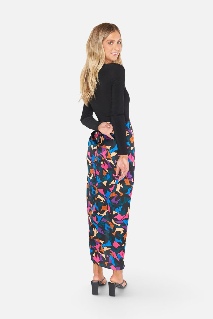 Show Me Your Mumu Wrap Me Up Skirt Mosaic Magic – side view