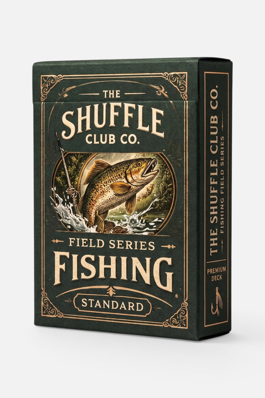 Shuffle Club Fishing Playing Cards – front view