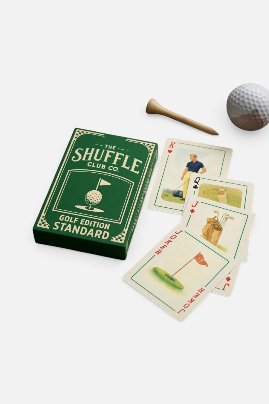 Shuffle Club Golf Playing Cards – detail