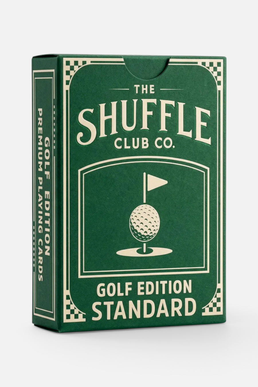 Shuffle Club Golf Playing Cards – flat lay