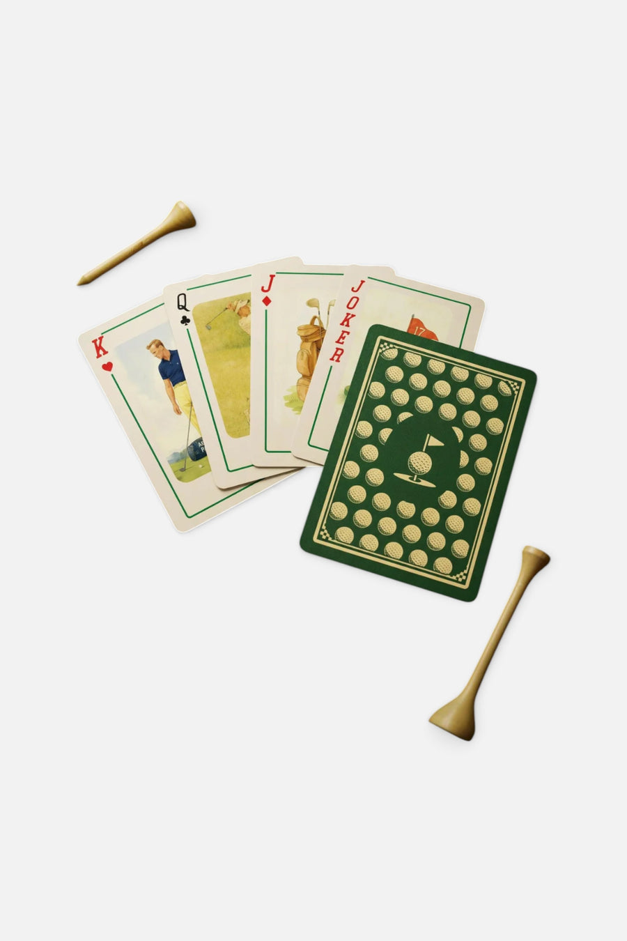 Shuffle Club Golf Playing Cards – side view