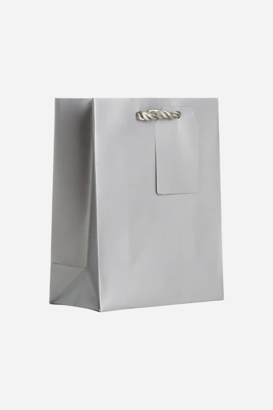 Silver Gift Tote - Small – front view