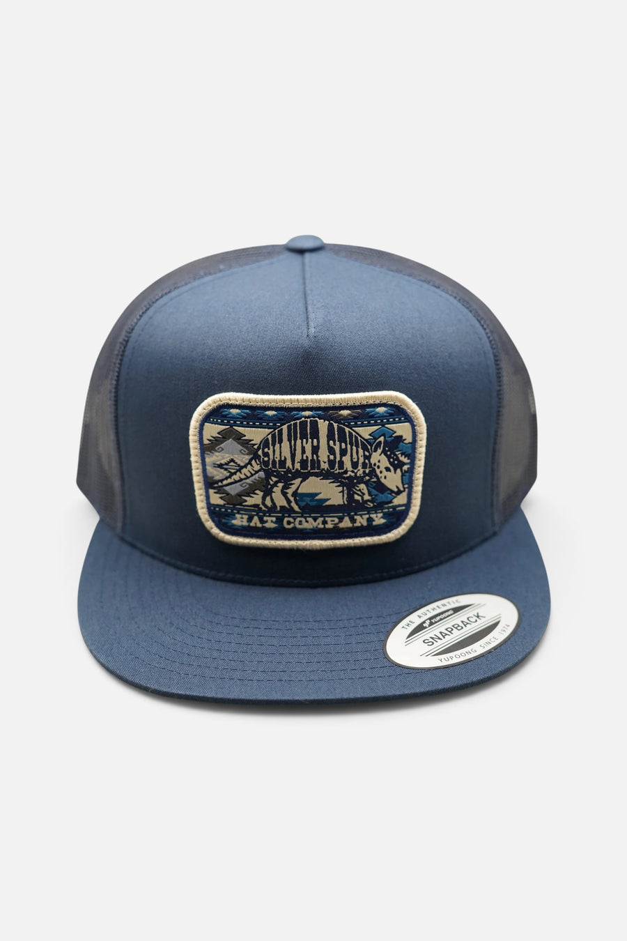 Silver Spur Co Aztec Dillo Cap in Navy – back view
