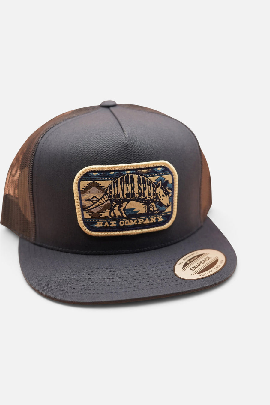 Silver Spur Co Aztec Dillo Cap in Navy – front view