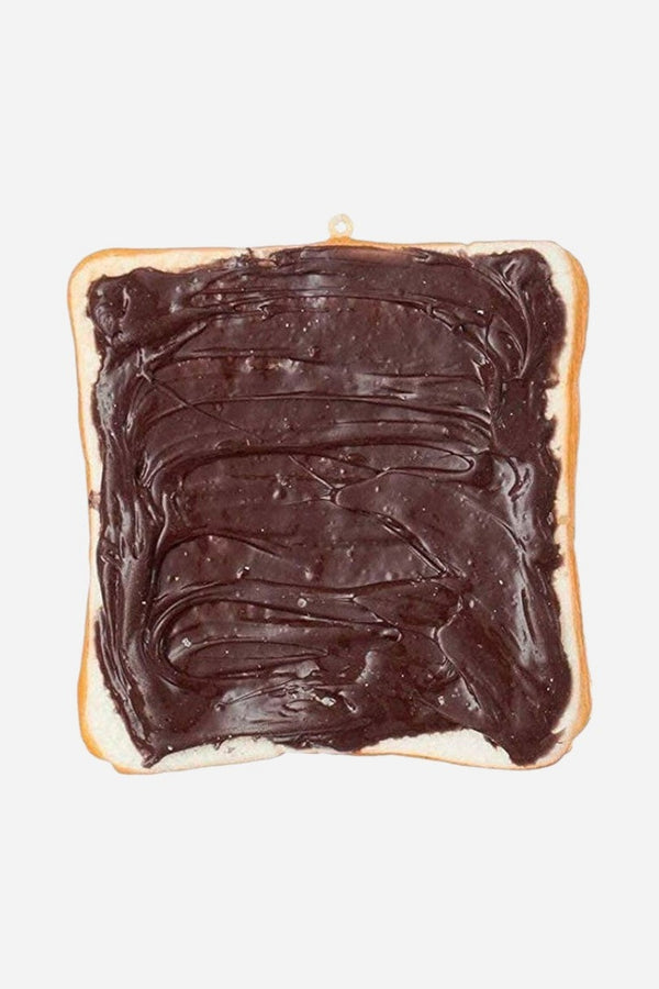 Sliced Toast With Chocolate Spread Ornament