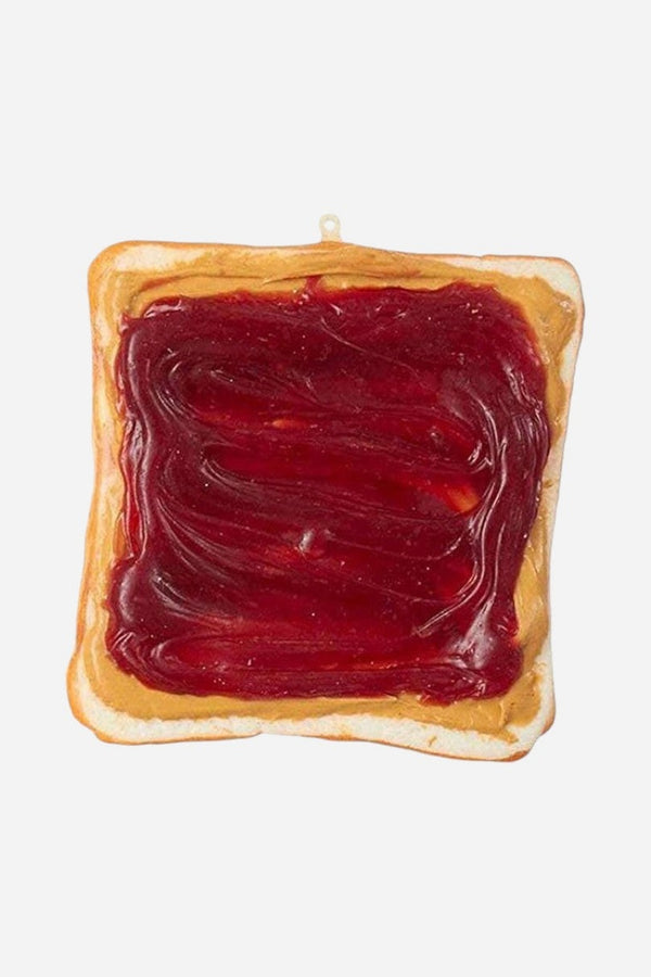 Sliced Toast With Jam Ornament