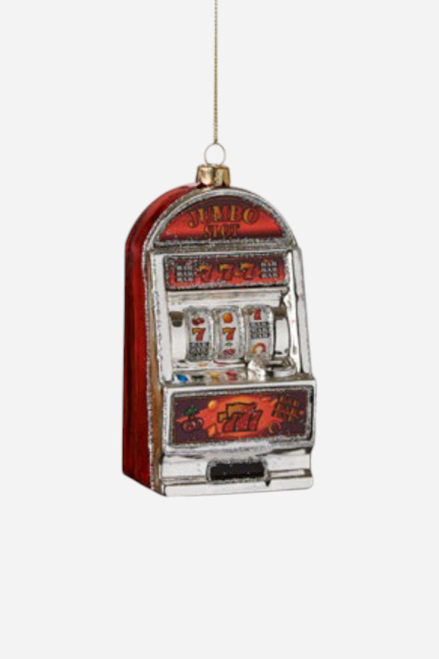 Slot Machine Ornament – front view
