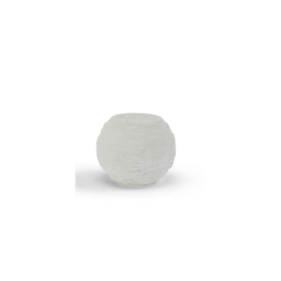 Small Glacier Candle Holder – back view