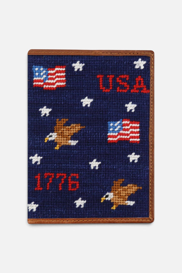 Smathers & Branson Americana Pattern Passport Case