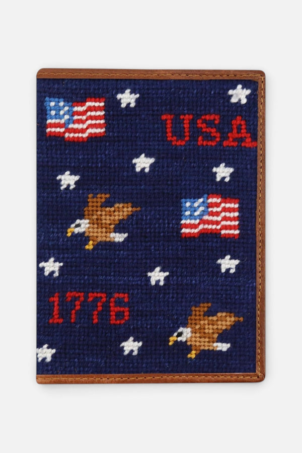 Smathers & Branson Americana Pattern Passport Case