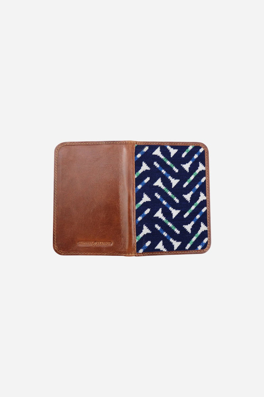 Smathers & Branson Golf Tee Pattern Scorecard Holder – back view
