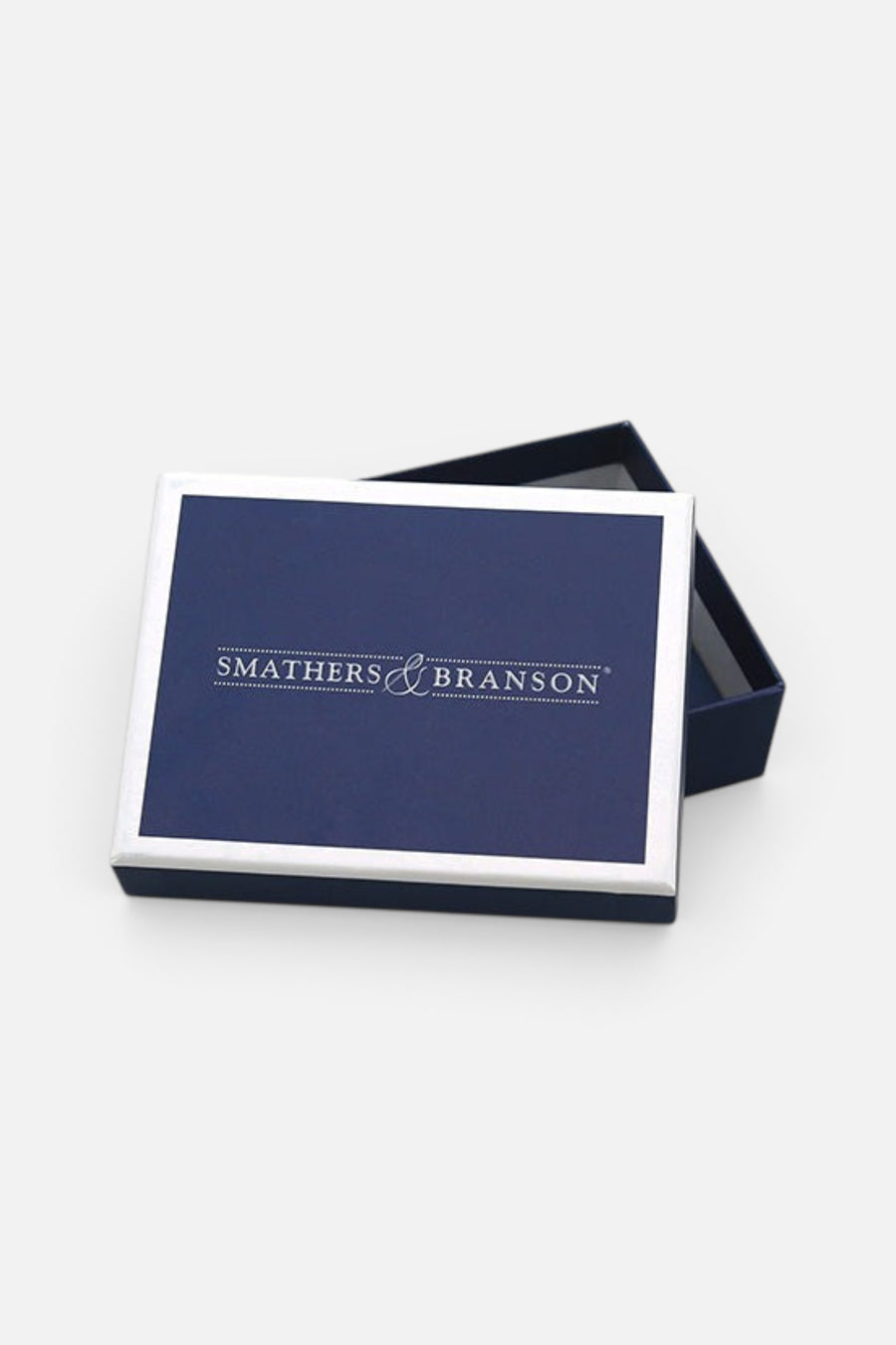 Smathers & Branson Horseshoe Needlepoint Card Wallet in Dark Khaki – alternate
