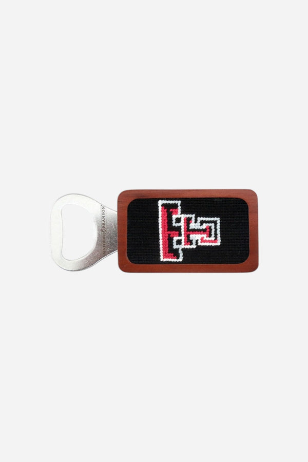 Smathers & Branson Texas Tech Needlepoint Bottle Opener
