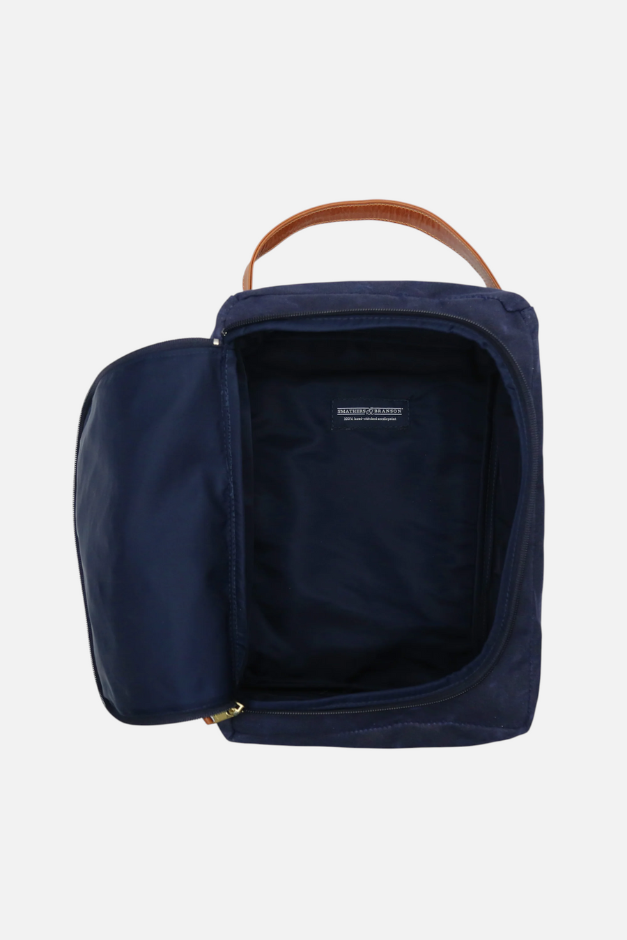 Smathers and Branson Dancing Bears Shoe Bag in Navy