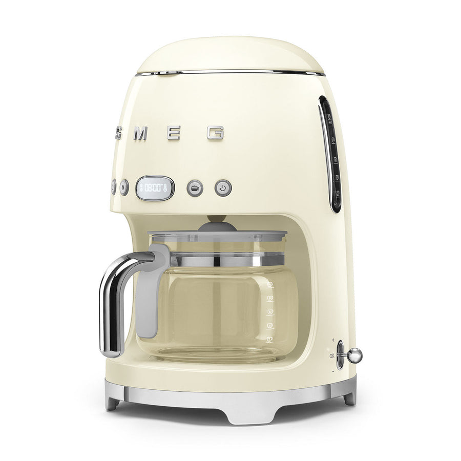 SMEG 50S Retro Drip Coffee Machine in Cream – detail