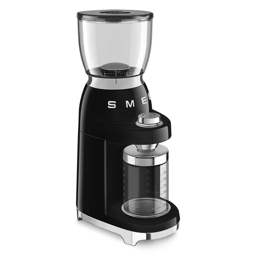 SMEG Coffee Grinder in Black – detail