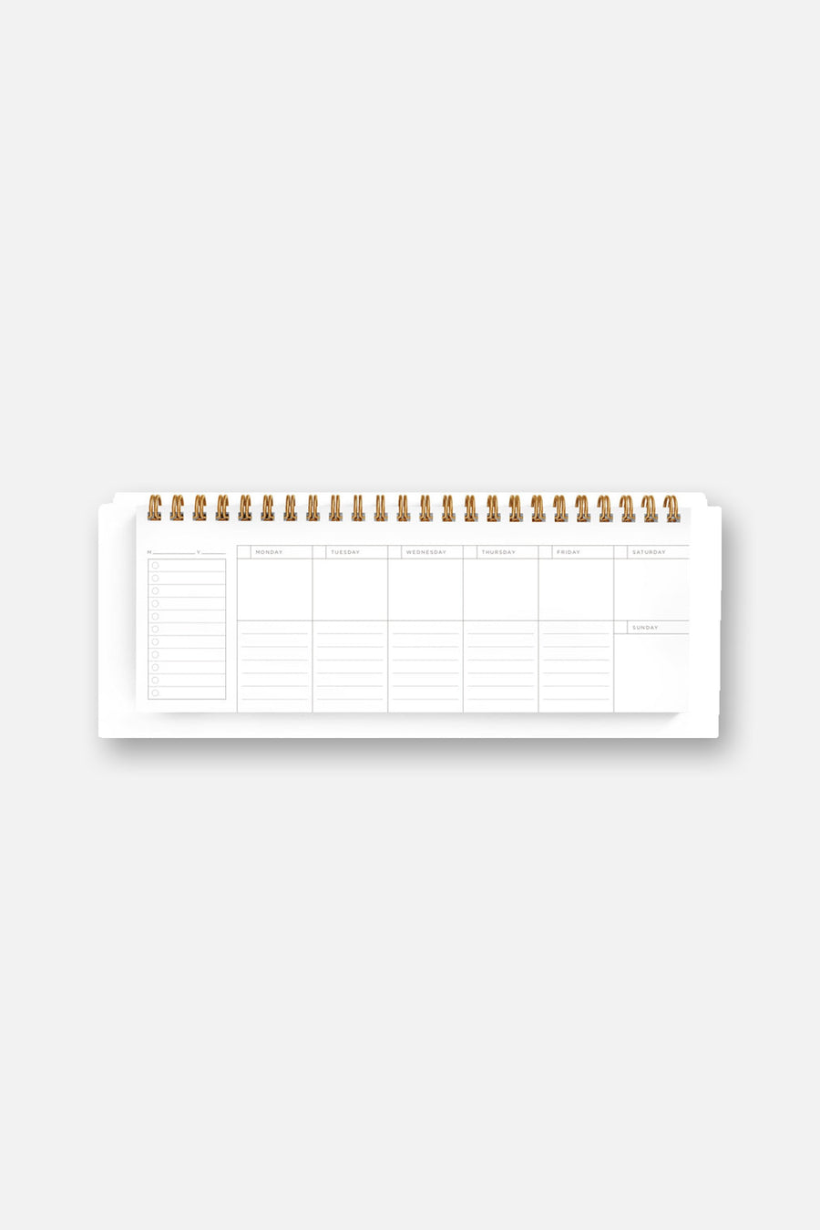 Smitten On Paper Keyboard Planner in Velvet Fuchsia – back view