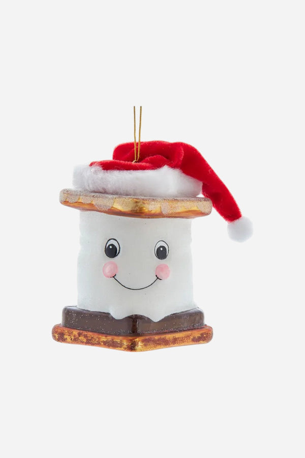 S'mores with Santa Hat Ornament