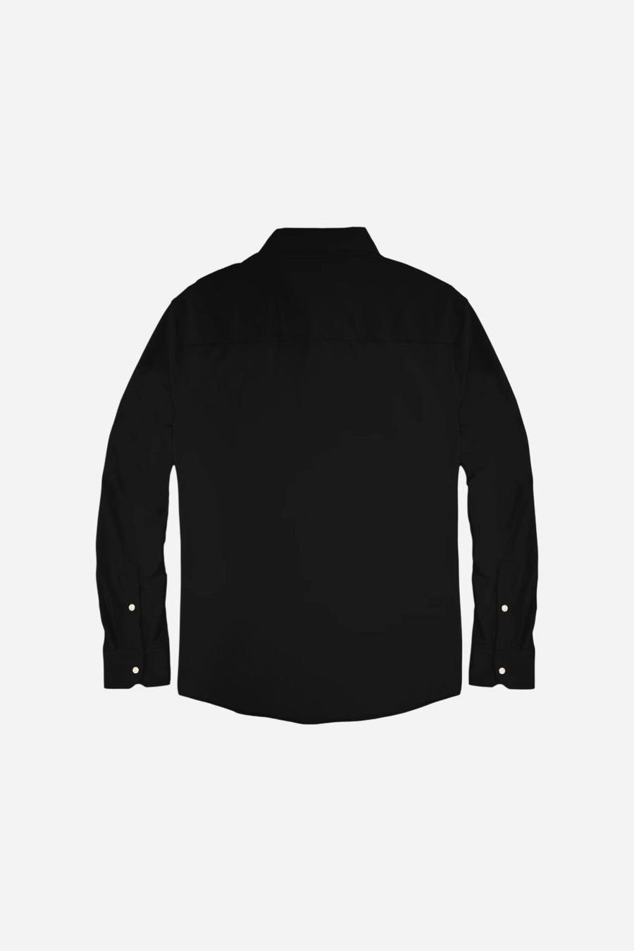 Snaps Clothing Inc. Traveler Long Sleeve in Black – back view