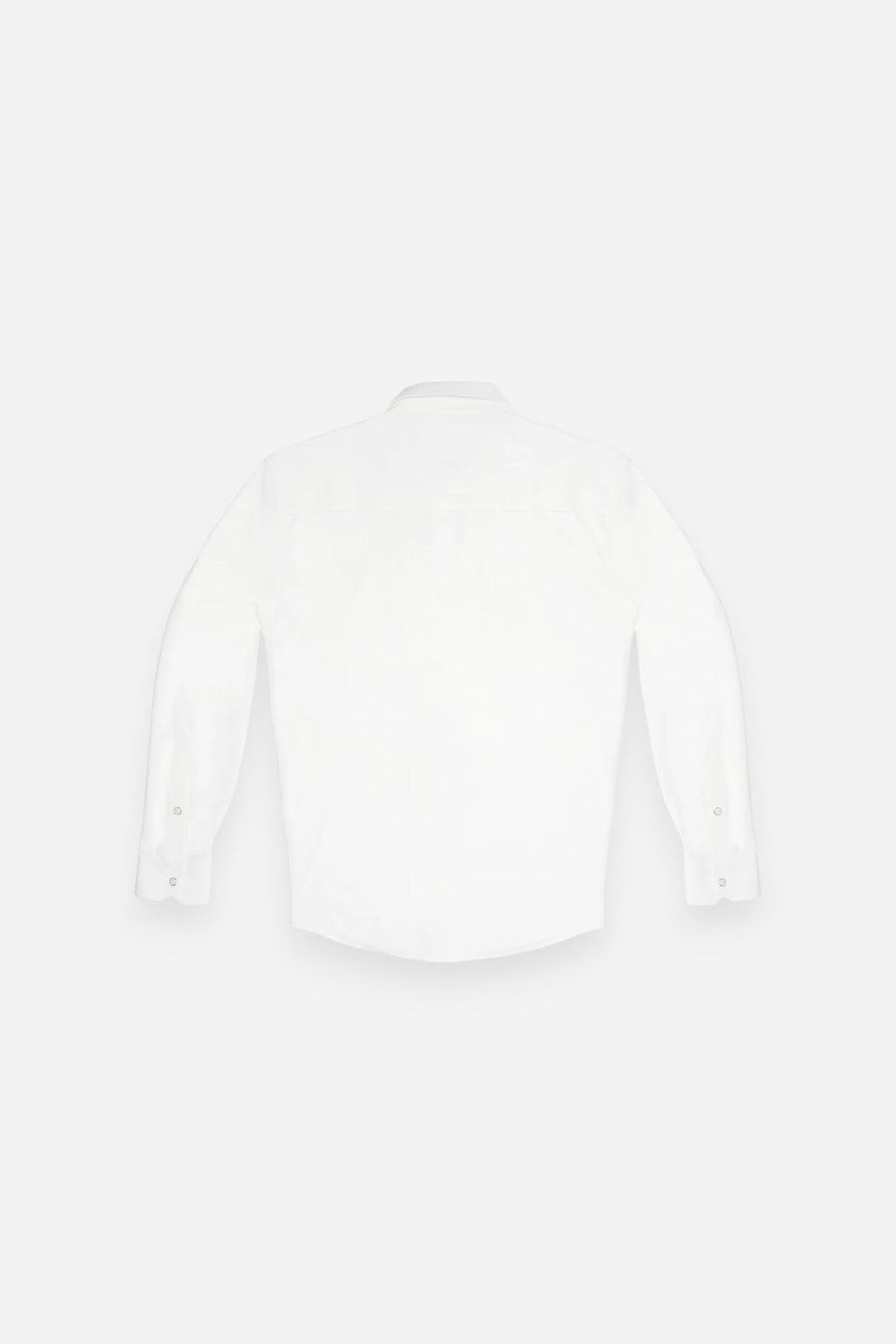 Snaps Clothing Inc. Traveler Long Sleeve in White – back view