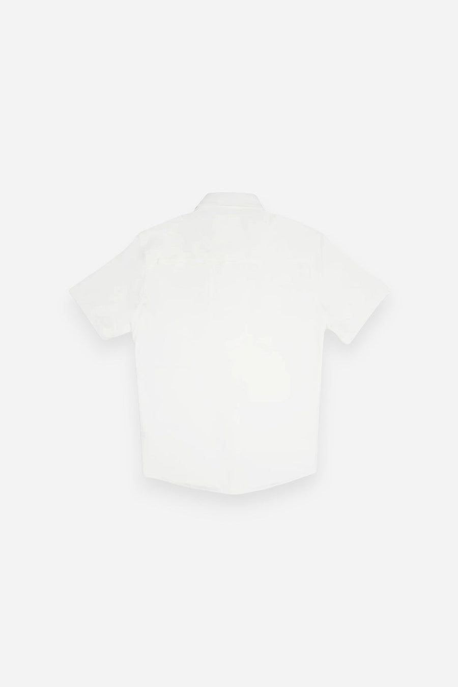 Snaps Clothing Inc. Traveler Short Sleeve in White – back view