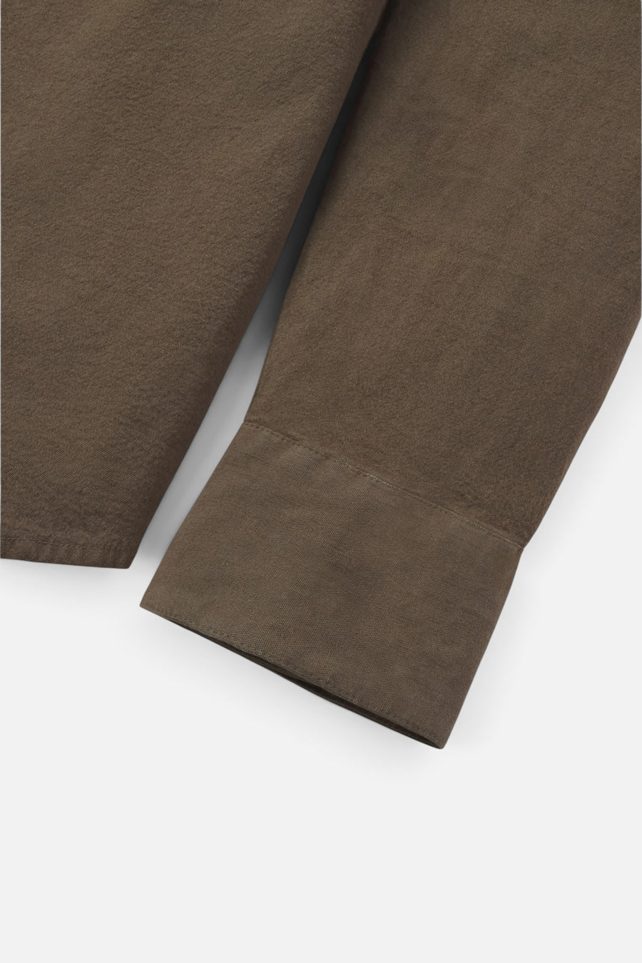 Snaps Heritage Denim Pearl Snap Shirt in Ivy Green – flat lay