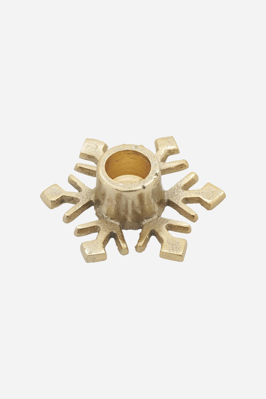 Snowflake Candleholder Set of 2 – front view