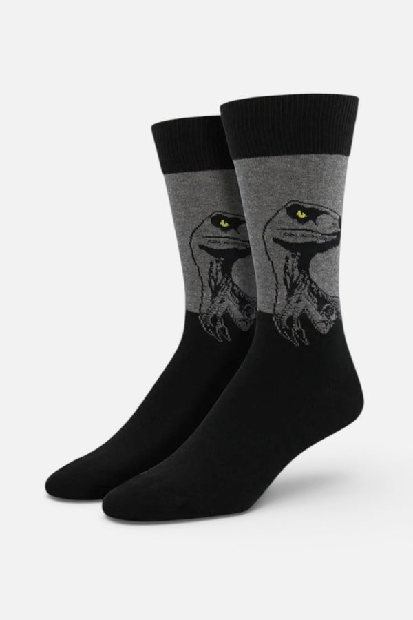 Socksmith Raptor Socks in Heather Grey