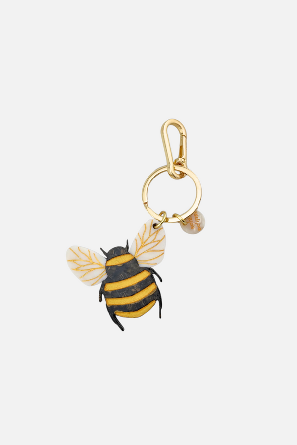 Solar Eclipse Honey Bee Bag Charm